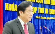 Phê chuẩn ông Nguyễn Hoàng Thao làm chủ tịch UBND tỉnh Bình Dương