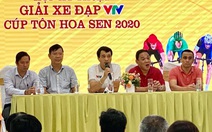 Giải đua xe đạp VTV Cúp Tôn Hoa Sen chung tay vượt lũ