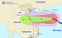 Bão số 8 chỉ cách Hoàng Sa 230km, gió giật cấp 15