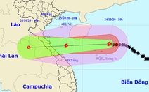 Chiều nay bão số 8 cách Hoàng Sa 110km, gió giật cấp 12