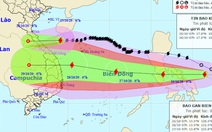 Bão Saudel còn cấp 9, bão Molave tiếp tục mạnh thêm