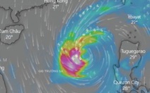 Bão số 8 tăng cấp, đang cách Hoàng Sa 400km