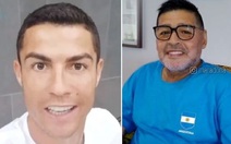 Maradona mừng thọ tuổi 60, Ronaldo chúc: 'Ông là số 1 nhưng... sau Bicho'