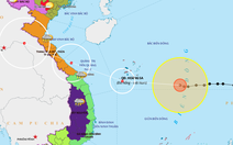 Dự báo mới nhất: Bão số 13 hướng vào Hà Tĩnh, Quảng Nam