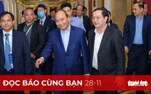 Đọc báo cùng bạn 28-11: Cam kết hỗ trợ thanh niên khởi nghiệp