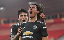 Cavani rực sáng khi vào sân, Man Utd thắng nghẹt thở Southampton