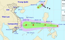 Bão số 11 vừa suy yếu, Biển Đông lại đón áp thấp có thể thành bão số 12