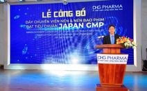 Dược Hậu Giang được bổ sung dây chuyền đạt chuẩn Japan GMP