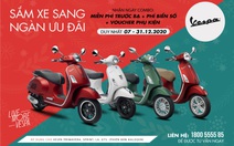 Tại sao đây là thời điểm vàng sắm xe sang Vespa & Piaggio?