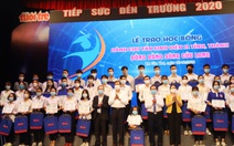 119 suất học bổng 'Tiếp sức đến trường' đến tay tân sinh viên ĐBSCL