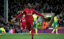 Mane hạ gục Norwich, Liverpool bỏ xa Manchester City 25 điểm