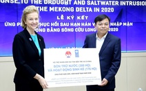 UNDP hỗ trợ dân ĐBSCL 185.000 USD chống hạn mặn