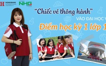 Chiếc vé thông hành vào đại học với điểm học kỳ 1 lớp 12
