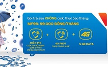 Ưu đãi gấp bội với các gói cước trả sau mới từ MobiFone