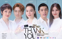 Bài hát 'Thank you' của Gala Nhạc Việt trở thành dự án cộng đồng được yêu thích trên NhacCuaTui