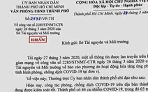 TP.HCM kỷ luật phó giám đốc sở ký văn bản gây hoang mang dư luận