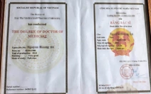 Phát hiện một trường hợp sử dụng bằng dược sĩ, bác sĩ giả