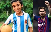 Cậu bé 12 tuổi đá phạt giống Messi gây 'sốt' trên mạng xã hội