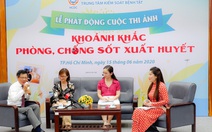 TP.HCM phát động người dân thi ảnh phòng chống sốt xuất huyết