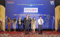 Chubb Life Việt Nam được vinh danh trong buổi lễ ‘Thương hiệu Việt yêu thích nhất’ năm 2020