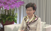 Bà Carrie Lam 'thấy nhẹ nhõm' vì Trung Quốc ủng hộ luật an ninh với Hong Kong