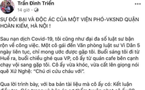 Tạm đình chỉ công tác phó viện trưởng Viện KSND quận Hoàn Kiếm bị tố moi tiền