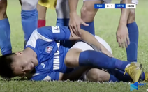 Pha vào bóng khiến Hải Huy gãy chân, nguy cơ nghỉ hết mùa giải V-League 2020