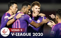 Kết quả, bảng xếp hạng, bàn thắng vòng 9 V-League: Nam Định thoát đáy bảng