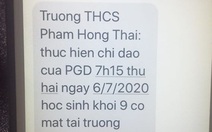 Lộ đề thi văn lớp 9, hàng ngàn học sinh ở Pleiku phải thi lại