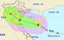 Bão số 2 đang tiến vào vịnh Bắc Bộ, gió giật cấp 10