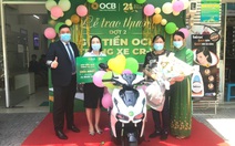 Hơn 30 triệu mã số dự thưởng được phát hành trong chương trình khuyến mãi của OCB
