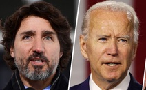 Ông Biden điện đàm thủ tướng Canada, nhất trí gặp nhau tháng tới