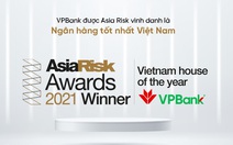 VPBank là ngân hàng xuất sắc nhất năm 2021 về quản trị rủi ro và sản phẩm phái sinh