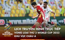 Lịch trực tiếp trận Oman - Việt Nam ở vòng loại World Cup 2022