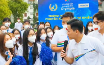 Video: Sôi động chung kết Đường lên đỉnh Olympia, 4 chàng trai đang so tài