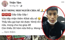 Bắt nam thanh niên dùng Facebook ảo kêu gọi từ thiện, chiếm đoạt tiền tỉ