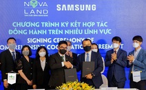 Novaland và Samsung ký kết hợp tác, đồng hành lâu dài trên nhiều lĩnh vực