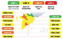 Infographic: F0 tăng, bản đồ cấp độ dịch miền Tây thay đổi ra sao?