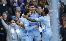 Thắng đậm Everton, Man City trở lại ngôi nhì bảng