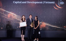 CapitaLand Development được vinh danh “Nhà phát triển bất động sản bền vững xuất sắc”