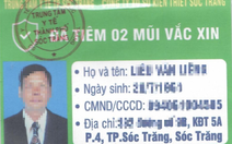 'Khi đi bán dạo vé số, bà con phải đeo thẻ xanh này'