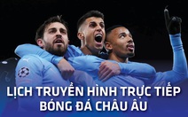 Lịch trực tiếp bóng đá châu Âu 2-12: Chelsea, Man City, Liverpool, PSG thi đấu