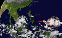 Áp thấp nhiệt đới ở phía đông Philippines hướng vào Biển Đông