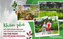 Khám phá hệ cảnh quan gần 2ha với hơn 100 loại thực vật tại The Peak Phú Mỹ Hưng Midtown