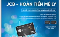 Mở thẻ VietinBank JCB được hoàn tiền ngay