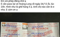 Dân mạng nháo nhác 'pass vé' xe khách, rủ nhau về quê ăn tết bằng xe máy