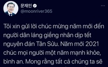 Tổng thống Hàn Quốc chúc Tết bằng tiếng Việt, mong sớm có ngày được bỏ khẩu trang