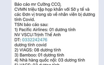 'TP.HCM họp khẩn về 20 ca nhiễm COVID-19 trong sân bay' là tin giả