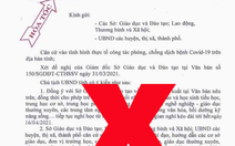 Đăng văn bản giả mạo cho nghỉ học để trêu đùa bạn bè ngày Cá tháng tư