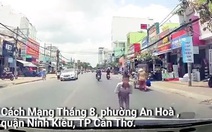 Cậu học trò lớp 4 khoanh tay, cúi đầu cảm ơn tài xế nhường đường khiến dư luận xúc động